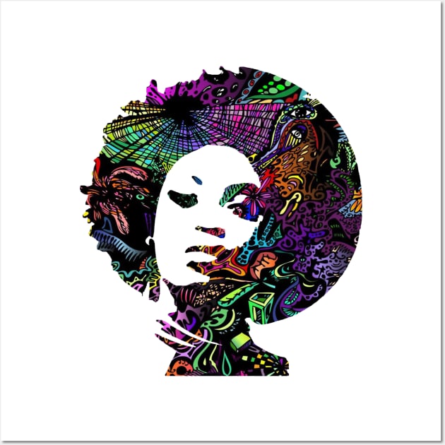 Groovy black girl Wall Art by BACK TO THE 90´S